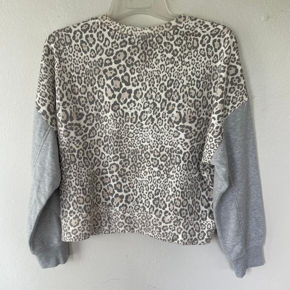 Rails Alice Mixed Gray cropped sweater size L - Picture 7 of 8